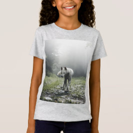 Camiseta Camisa-T Siberiana Branca