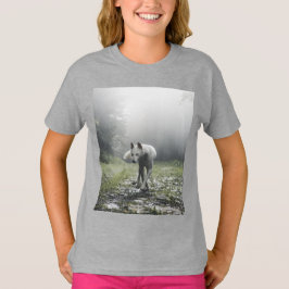 Camiseta Camisa-T Siberiana Branca