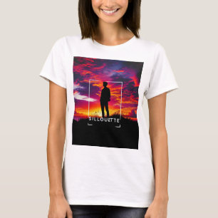 Camiseta Camisa-T Sunset Strike Silhouette