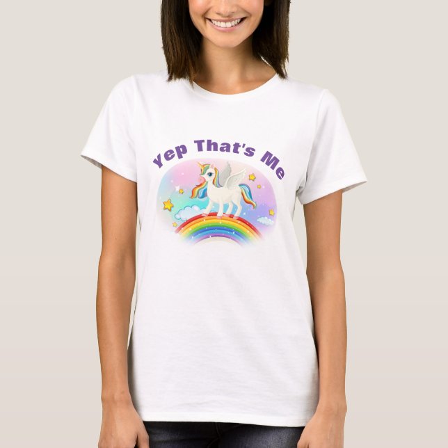 Camiseta Camisa-T Unicórn (Frente)