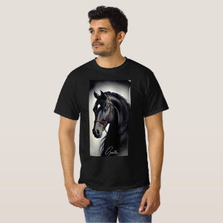 Camiseta Camisa-T Unisex Cavalo Gentil