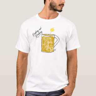 Camiseta Camisa-taça-de-picleball significa bebida de café