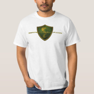 Camiseta Camisa/verde do valor