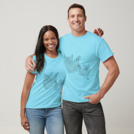 Camiseta Camisas: Amigos