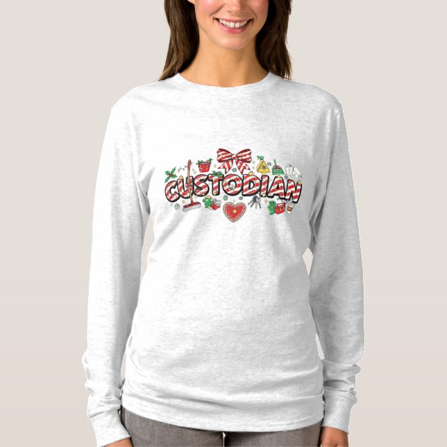 Camiseta Camiseiro de Natal Manga Longa (Frente)