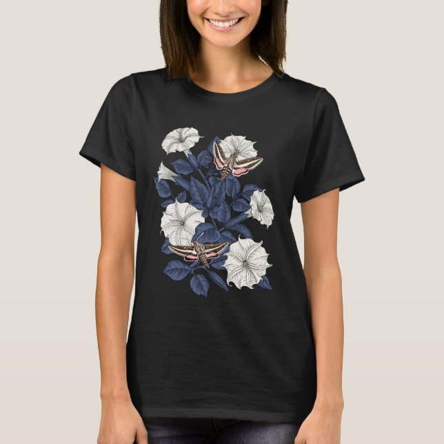 Camiseta Camiseiros-da-lua e mariposas-esfinge (Frente)