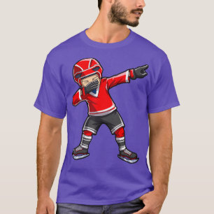 Camiseta Camiseiros de Hóquei a Dabbing Rapazes Homens Miúd