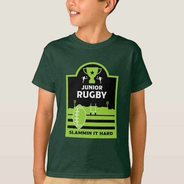Camiseta Camiseiros de Rugby Junior (Frente)