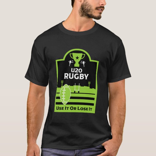 Camiseta Camiseiros de Rugby menores de 20 anos (Frente)