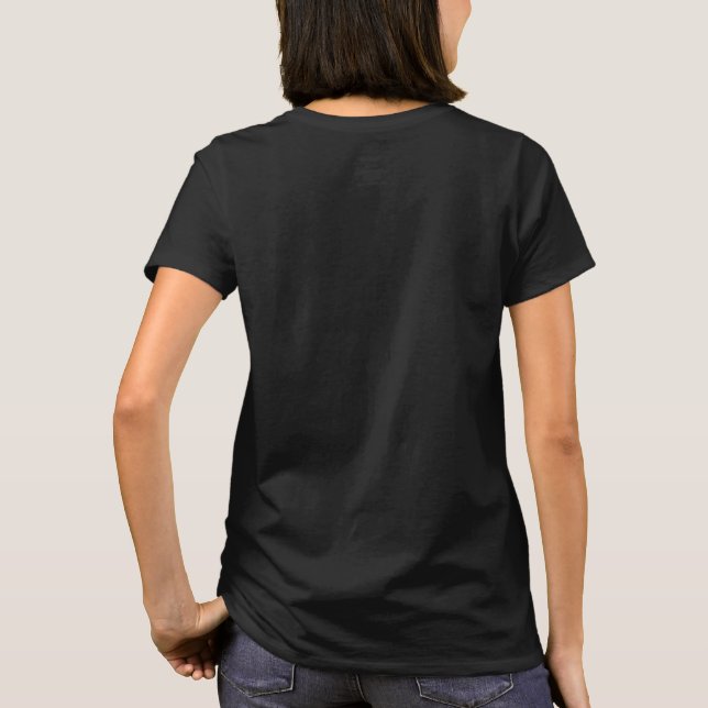 Camiseta Camiseiros-sonâmbulo Camiseta-T de mulheres anônim (Verso)