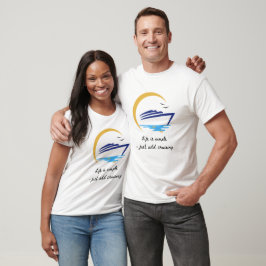 Camiseta Camiseta: A Vida é Simples - Basta Adicionar Cruze
