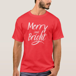 Camiseta Camiseta: Alegre e Brilhante (vermelho)