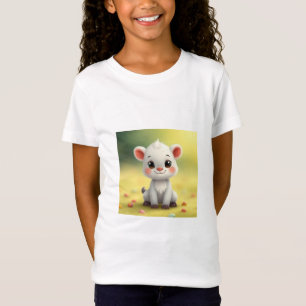 Camiseta Camiseta-animal "Kids'', linda - Desi adorável e d