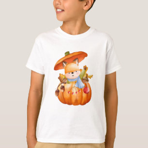 Camiseta Camiseta. Arte de Frutas Doces e Animais de Estima