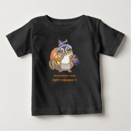 Camiseta Camiseta-bebê Chipmunk (Esquilo) Halloween