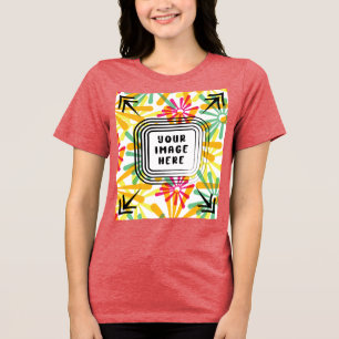 Camiseta Camiseta-blenda-Canvas-blenda-blend feminino