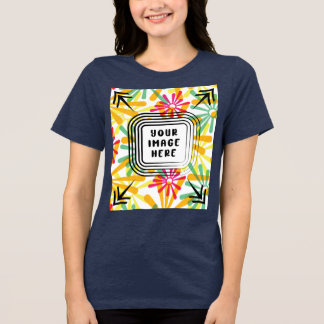 Camiseta Camiseta-blenda-Canvas-blenda-blend feminino