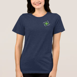 Camiseta Camiseta-blenda tripla feminina BPG - cores escura