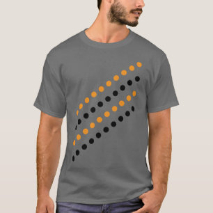 Camiseta Camiseta-Bolinhas única masculino - Cinza escura