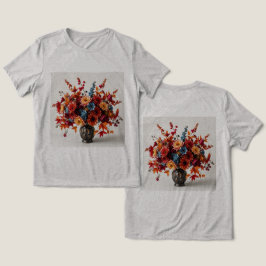 Camiseta Camiseta-Buquê de outono feminino
