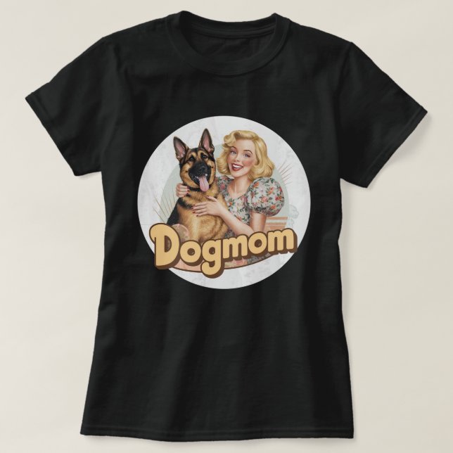 Camiseta Camiseta-cão-doglover-german shepherd (Frente do Design)