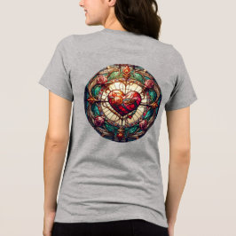 Camiseta Camiseta-Cinza feminina