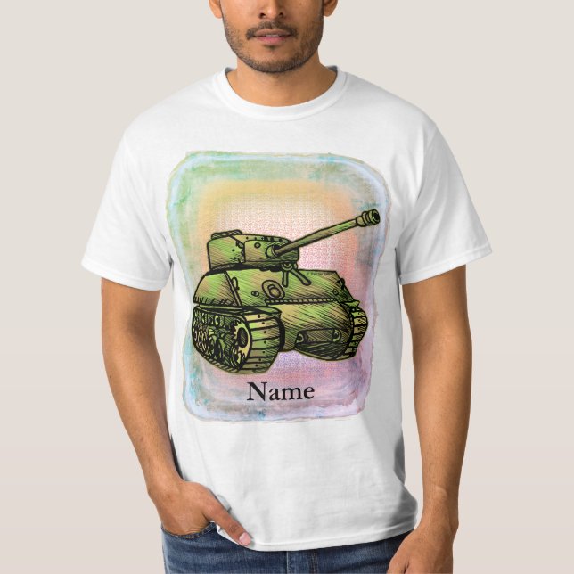 Camiseta Camiseta-cisterna militar (Frente)