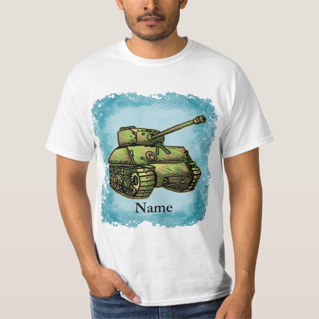 Camiseta Camiseta-cisterna militar (Frente)
