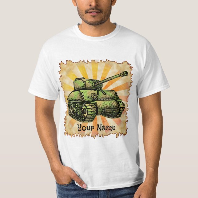 Camiseta Camiseta-cisterna militar (Frente)