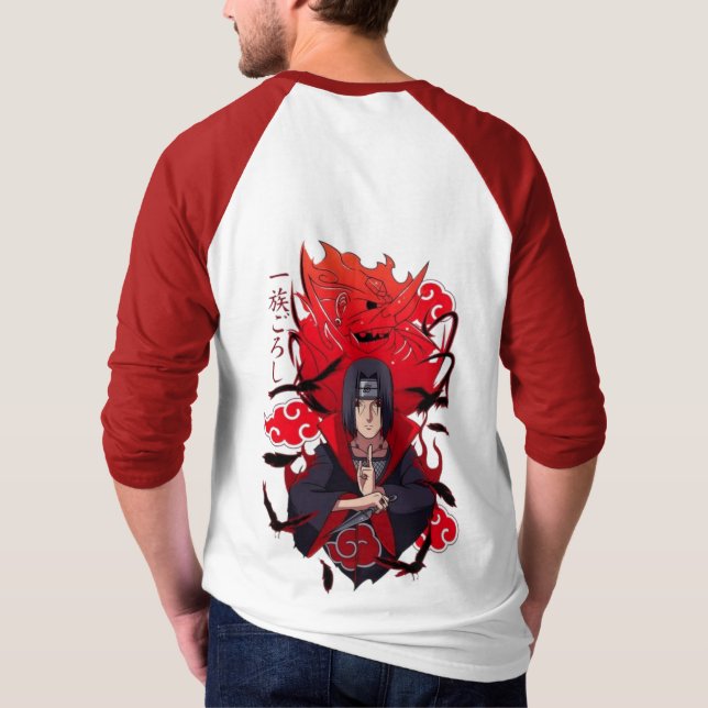 Camiseta 🌑Camiseta Crimson Crow Warrior (Verso)