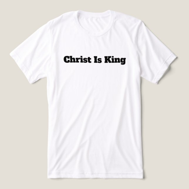Camiseta Camiseta. Cristo Rei (Design frontal)