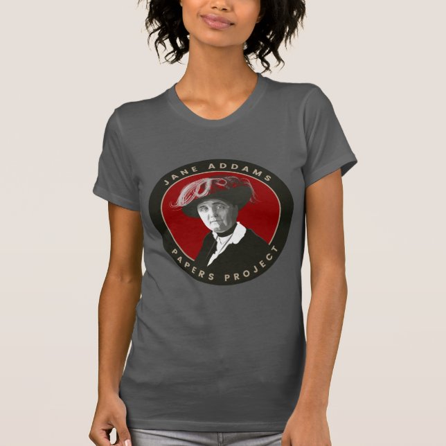 Camiseta Camiseta-das-mulheres Jane Addams (Frente)