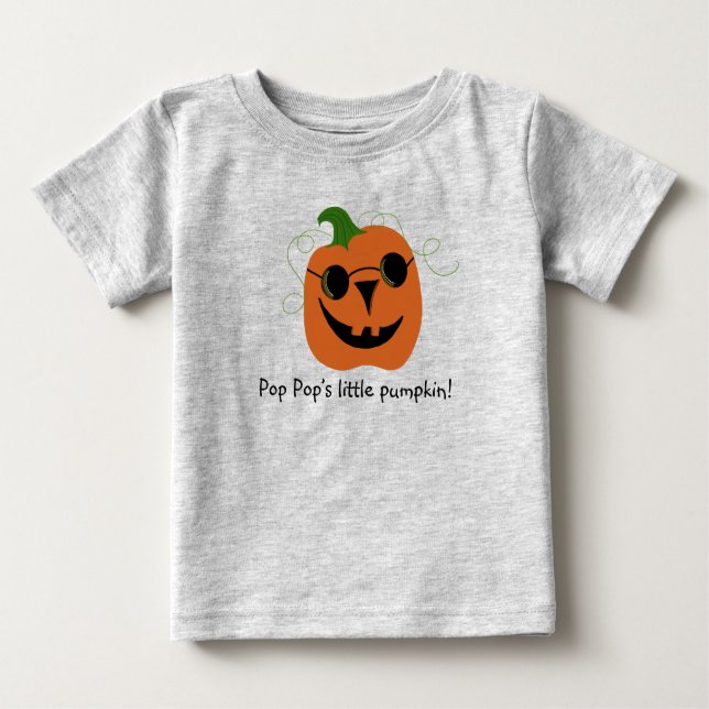 Camiseta Camiseta-de-abóbora-abóbora do Halloween (Frente)