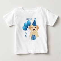Camiseta-de-Aniversário Bela Labrador