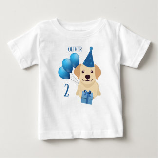 Camiseta Camiseta-de-Aniversário Bela Labrador