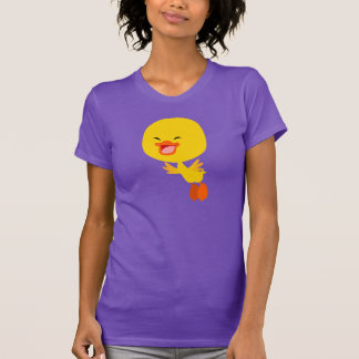Camiseta Camiseta-de-bico-de-bico-branca