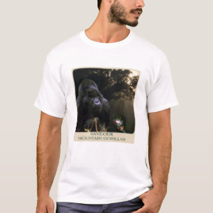 Camiseta Camiseta-de-Camisa-amante da fauna selvagem da MOU