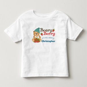 Camiseta Camiseta-de-criança-de-aniversário da Bera-Bela-Be