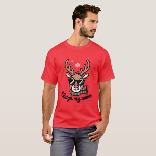 Camiseta Camiseta de Natal Divertida Roupa de