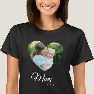 Camiseta *Camiseta de presente do Dia das Mães com a data d
