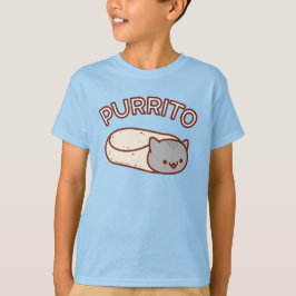 Camiseta CAMISETA-DE-ROUPA - Burrito Gato PURRITO