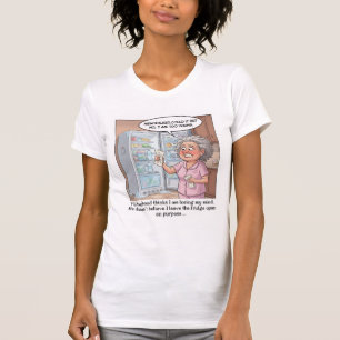 Camiseta “Camiseta Divertida da Menopausa ‘Muito Jovem pa
