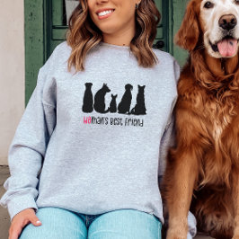 Camiseta Camiseta-do-cachorro do melhor amigo da mulher