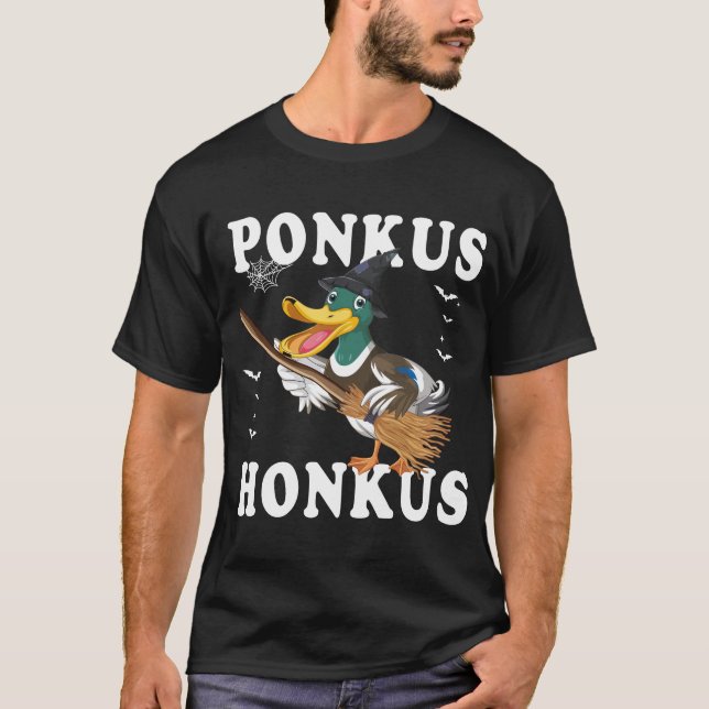 Camiseta "Camiseta do Duque Honcus Poncus Halloween - Engra (Frente)