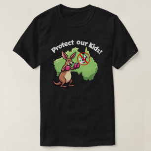 Camiseta "Camiseta do TikTok de Boxe do Canguru da Austráli