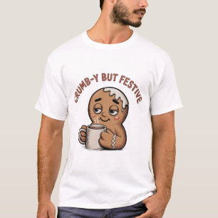 Camiseta   Camiseta engraçada de biscoito de Natal
