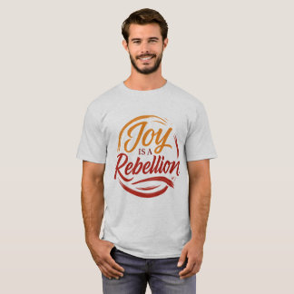 Camiseta "Camiseta Expressiva Caligráfica - Joy é um sino