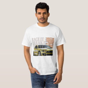 Camiseta "Camiseta Gráfica do Carro de Speedster   Trendy A