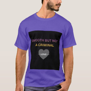 Camiseta “Camiseta Gráfica Inspirada em Smooth Criminal”