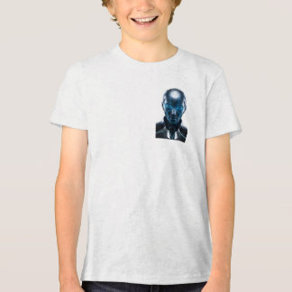 Camiseta "Camiseta Gráfica Robótica Cyber AI Futurística -